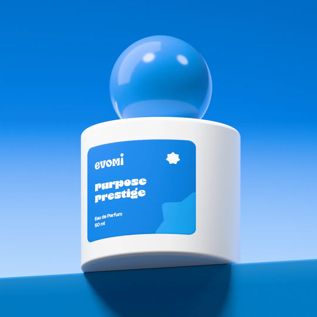 Botol parfum Evomi Purpose Prestige